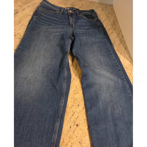 Old Navy High Rise Wow Wide Leg Size 6 Womens Jeans 28x30" - Picture 7 of 14